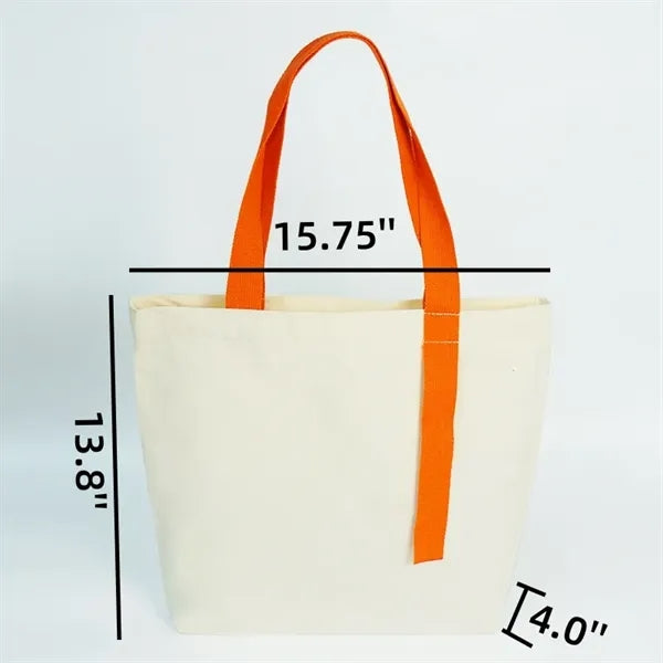 Eco-Friendly Canvas Cotton Shopping Grocery Tote Bag