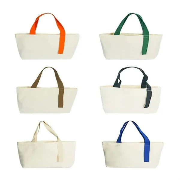 Eco-Friendly Canvas Cotton Shopping Grocery Tote Bag