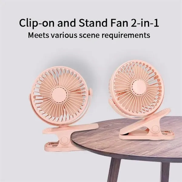 Mini Clip on Fan 4 Inches