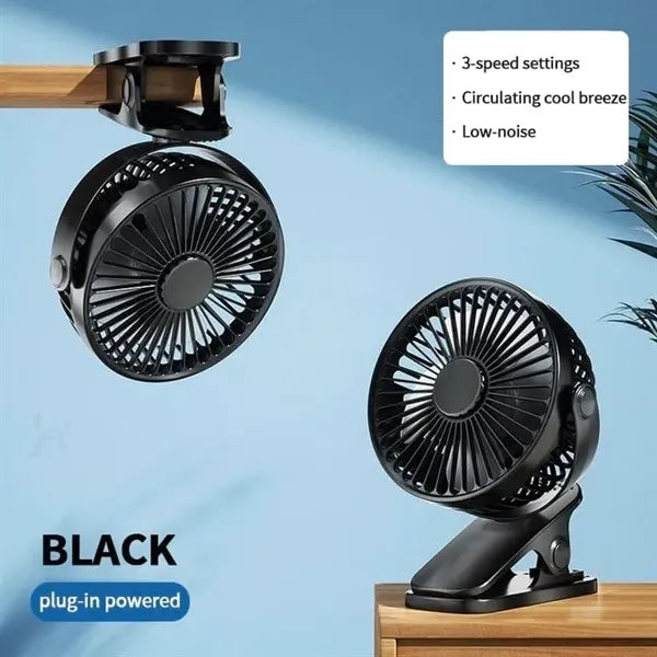 Mini Clip on Fan 4 Inches