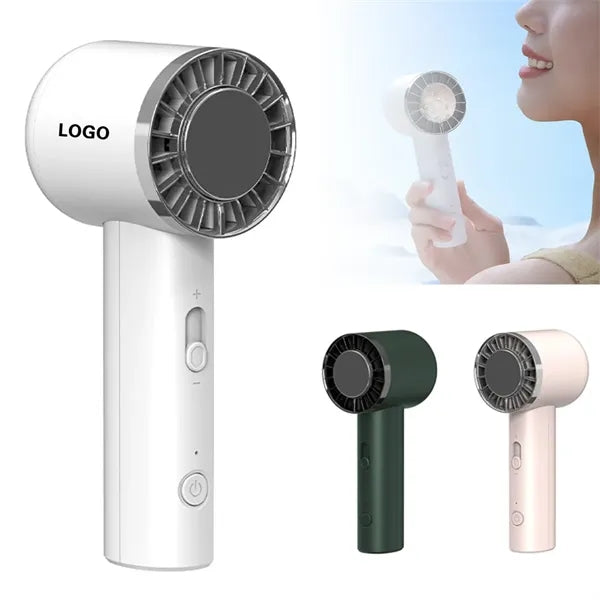 High Speed Handheld Fan with Ice Compress