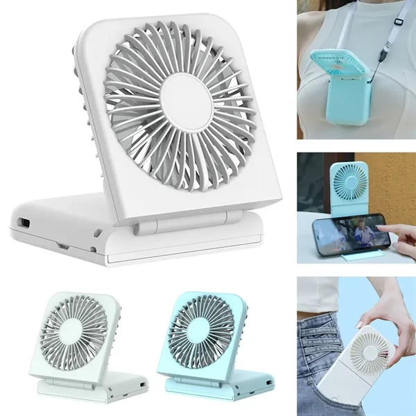 Mini Handheld Neck Fan