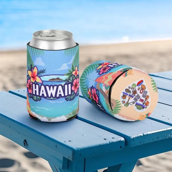 Economy Foam Full Color Can Cooler