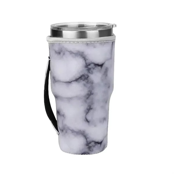 30Oz Marble Patterned Cup Cover
