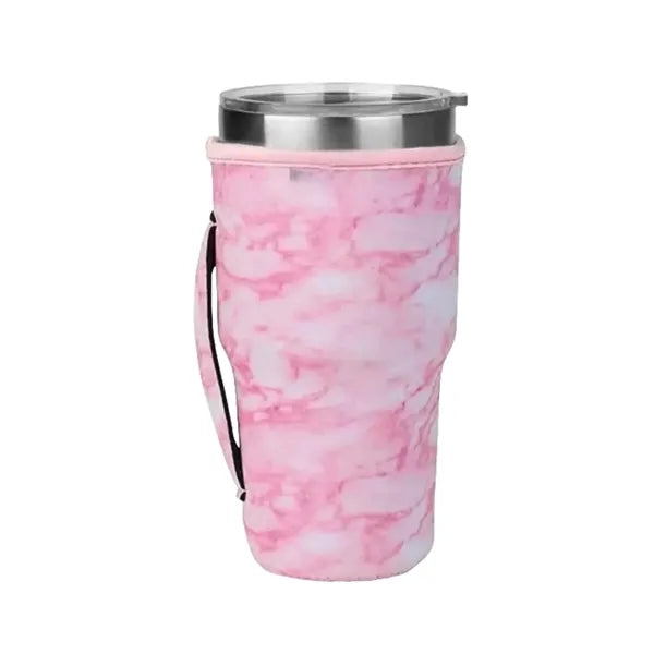 30Oz Marble Patterned Cup Cover