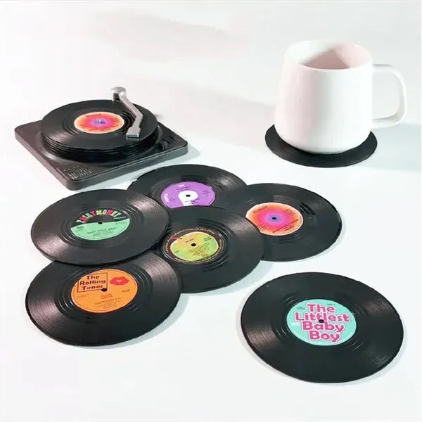 Creative Record Coasters