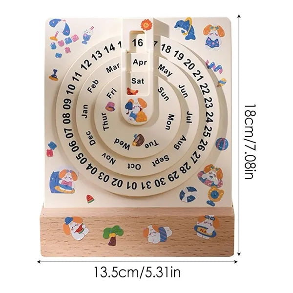 Circular Perpetual Calendar