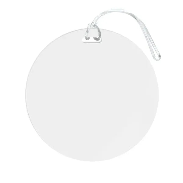 Round Luggage Tag