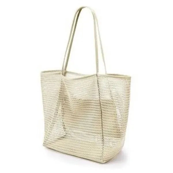 Mesh Beach Bag/Womens Shoulder Handbag