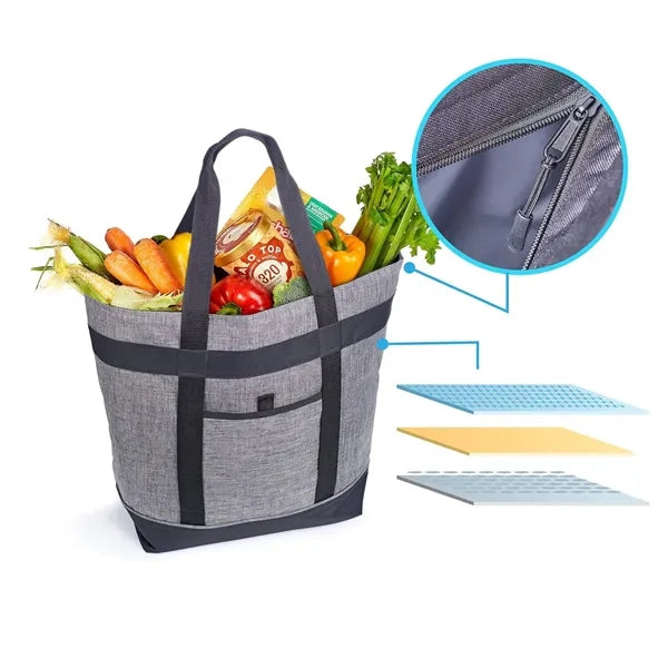Travel Insulated Grocery Bag with HD Thermal Insulation