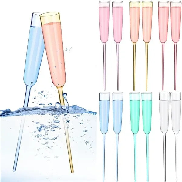 6 Ounces Acrylic Champagne Glass