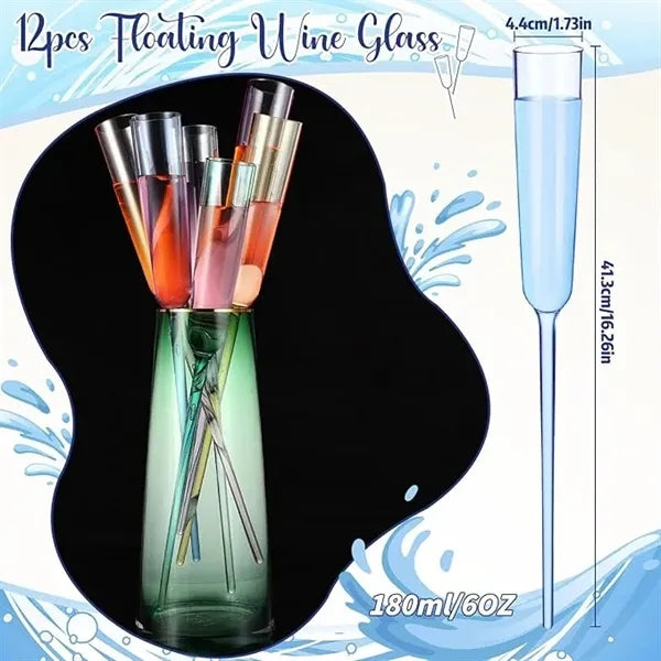 6 Ounces Acrylic Champagne Glass