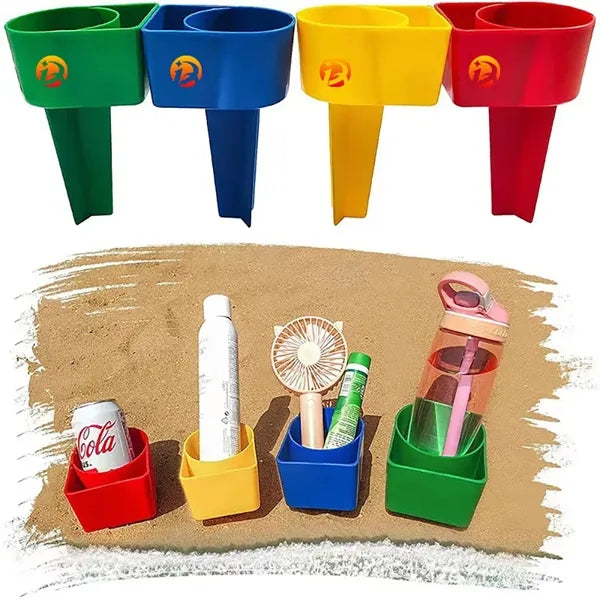 Multi-functional Sand Cup Holder