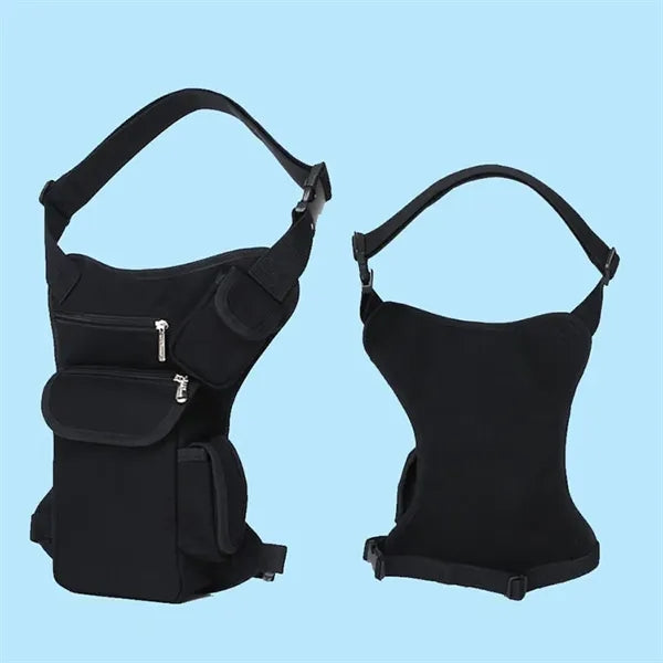 Unisex Custom Canvas Tactical Waist Belt Drop Leg Bag