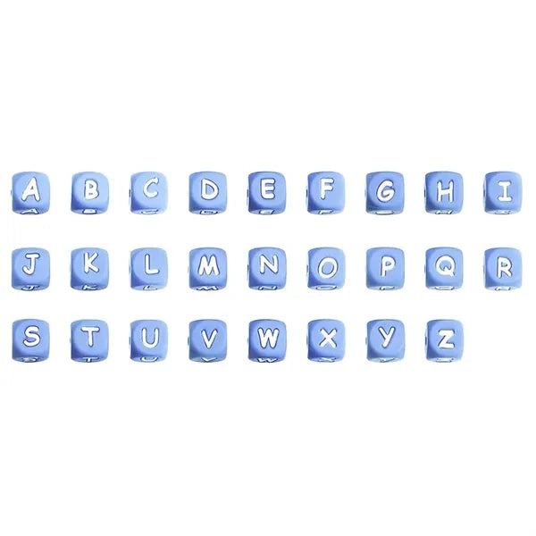 Silicone Alphabet Beads