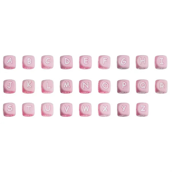 Silicone Alphabet Beads