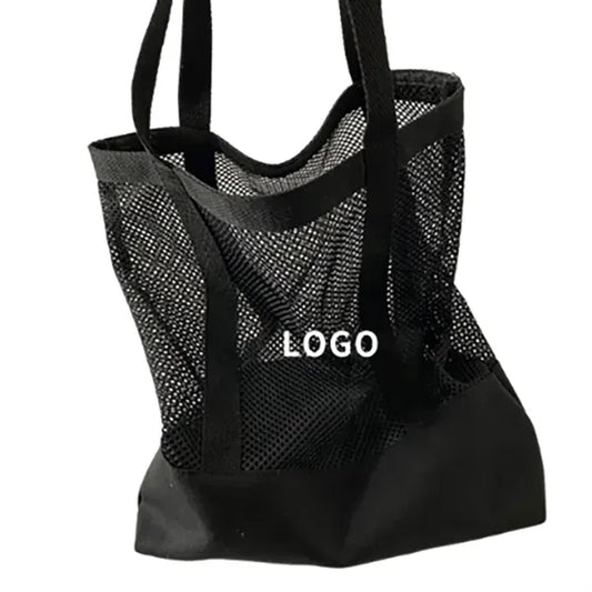 Openwork Mesh Tote Bags