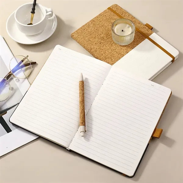 Lined Journal Hardcover Executive Notebooks With Pen