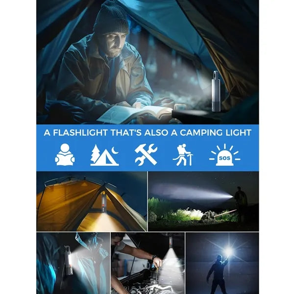 Rechargeable Flashlight With 3 Modes