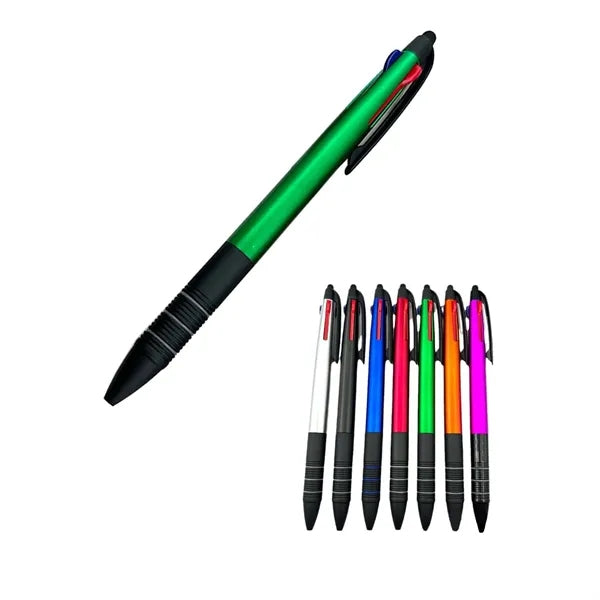 Tricolor Touch Ballpoint Pen