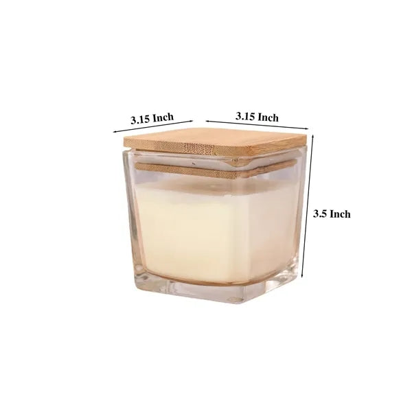 Bamboo Lid Mini Candle