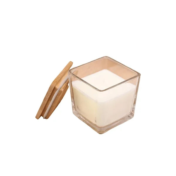 Bamboo Lid Mini Candle