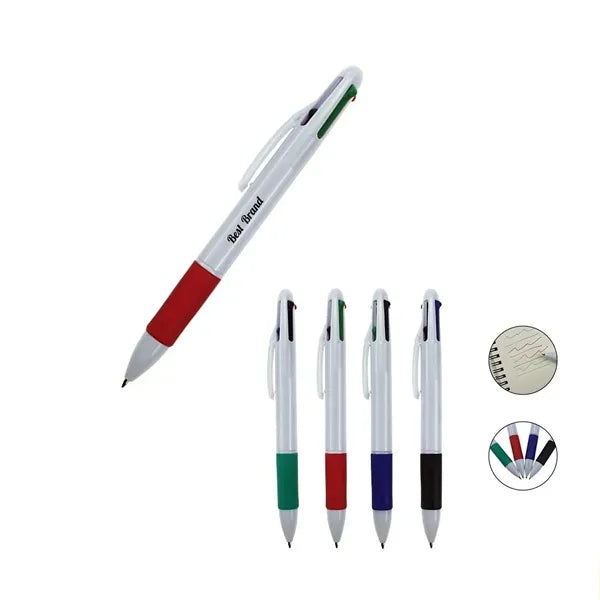 4 In 1 Colored Ballpoint Pen
