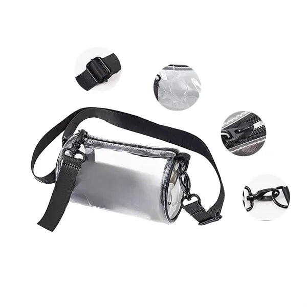 Seymour Pvc Clear Barrel Bag