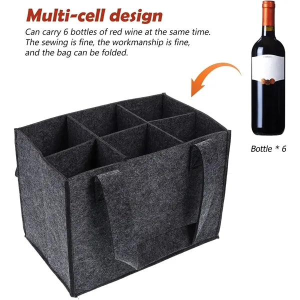Felt wine Bags