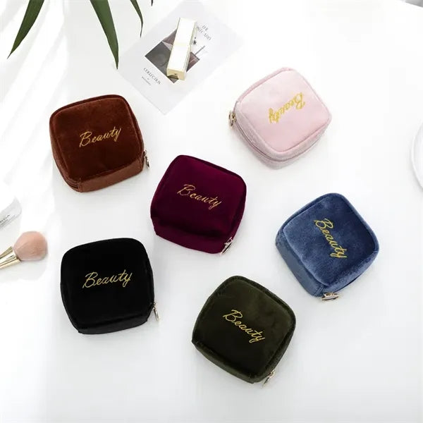 Corduroy Cosmetic Bags