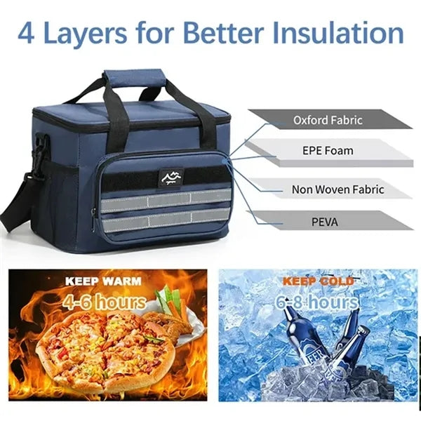 Shoulder Crossbody Outdoor Impermeable Lunch Bag