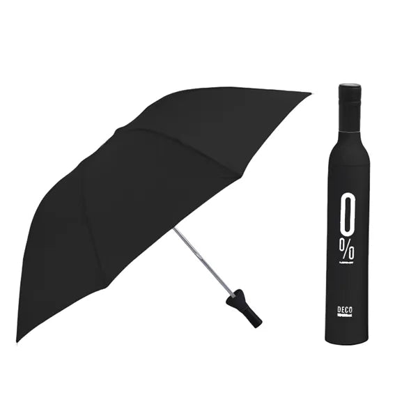 8 Ribs Tri Fold Wine Bottle Umbrella
