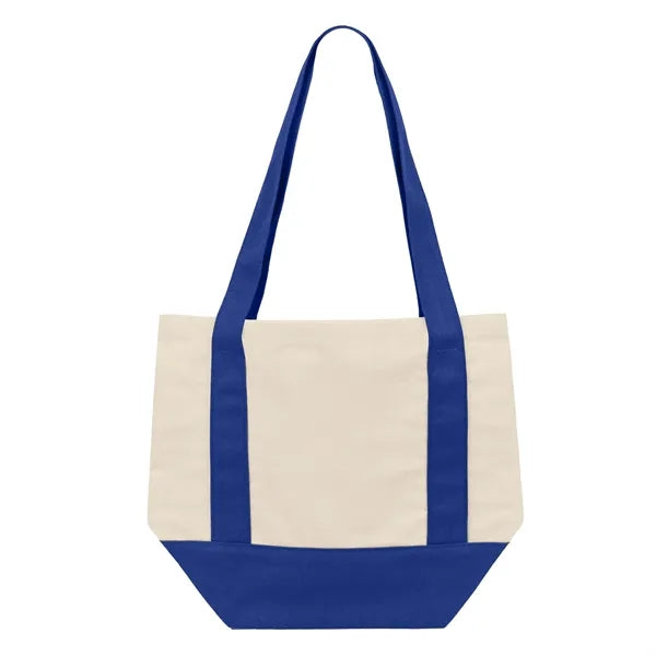 10 Oz Mini Cotton Canvas Boat Tote