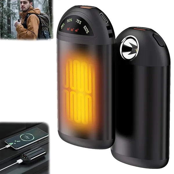 Electric Hand Warmer With Led Display