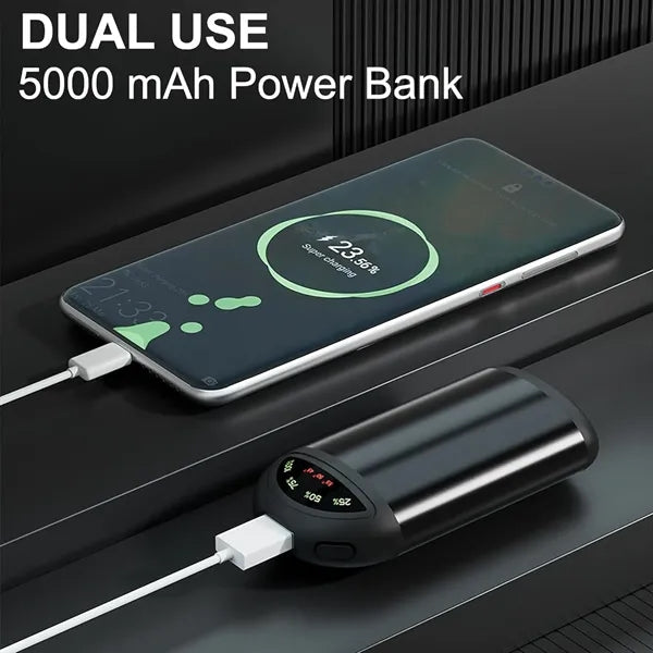 Electric Hand Warmer With Led Display