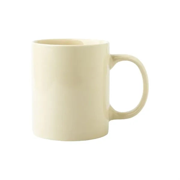 11 Oz Ceramic Mug With C-Shaped Handle