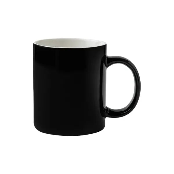 11 Oz Ceramic Mug With C-Shaped Handle