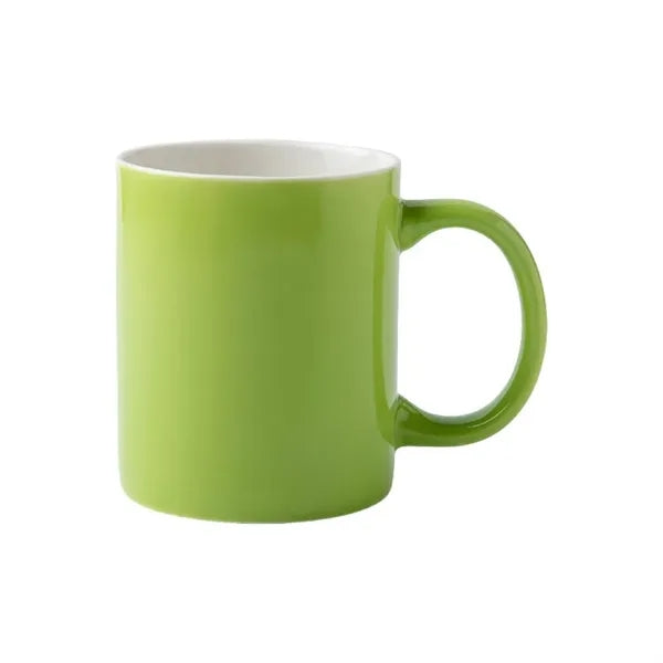 11 Oz Ceramic Mug With C-Shaped Handle