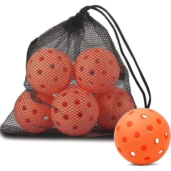 Six Pickleballs In A Bag