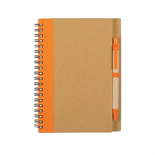 5" x 7"Eco Friendly Notebook With Pen