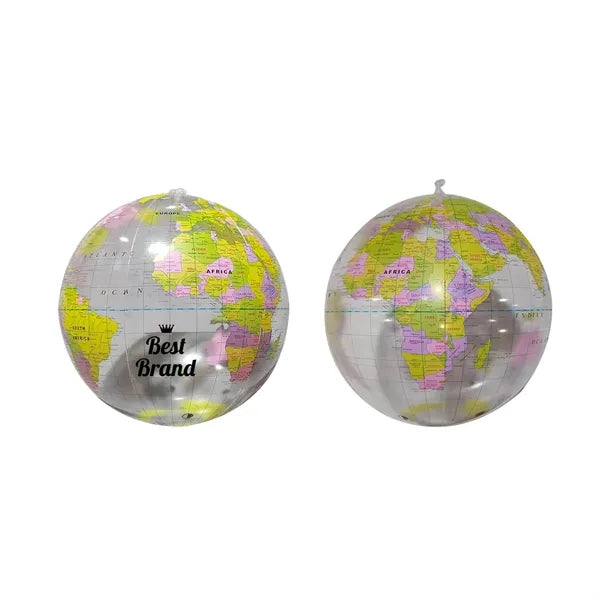 Clear 16" Globe Inflatable Beach Ball