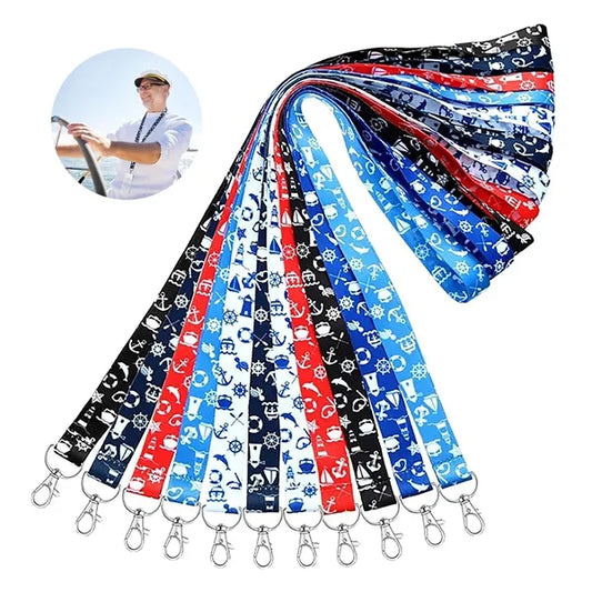 3/4" Woven Lanyard