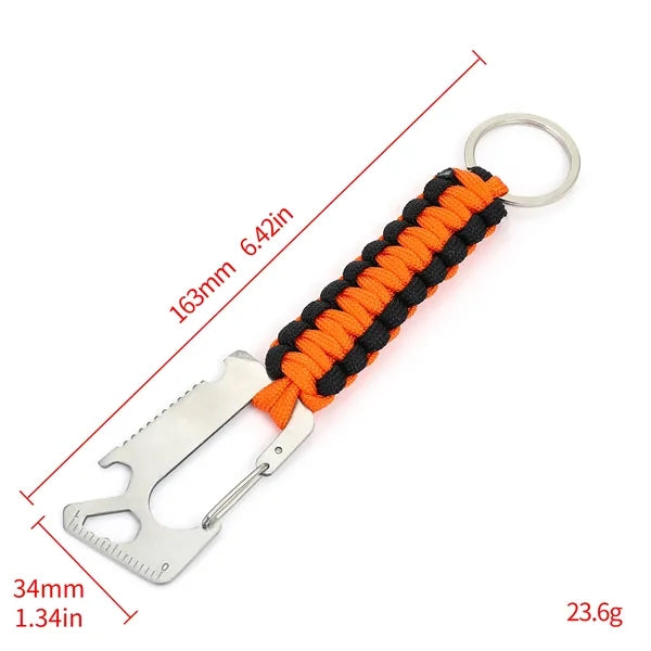 Basecamp Peak Carabiner Multi-Tool Keychain