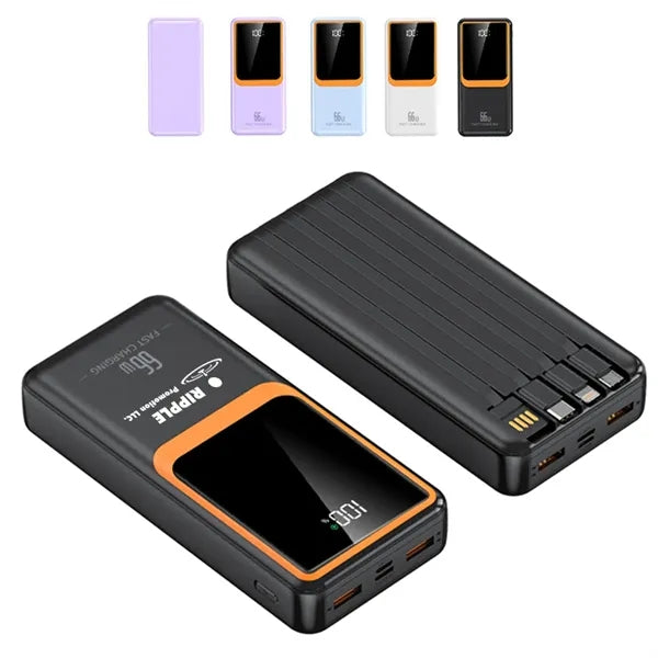 Four-Wire Super Fast Charging Mobile Power Sharing 10000mAh