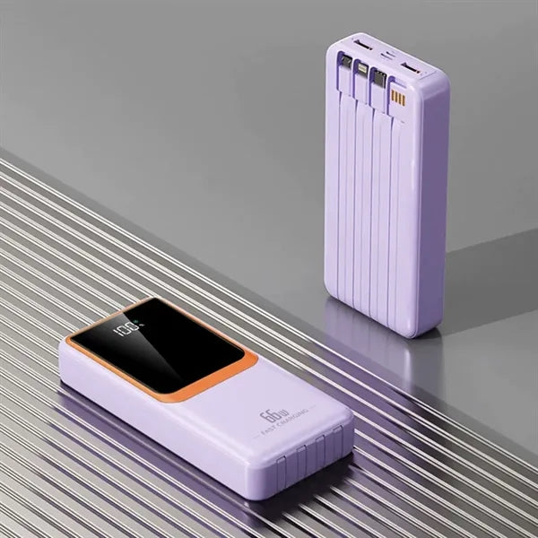 Four-Wire Super Fast Charging Mobile Power Sharing 10000mAh