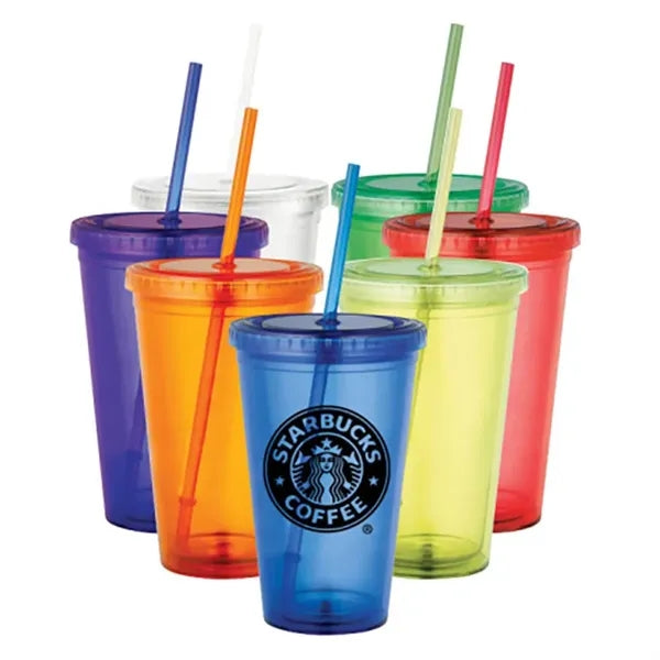 Double Wall Tumbler - 16 Oz.