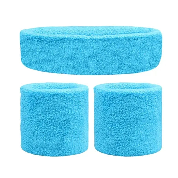 Headband/Wristband Set