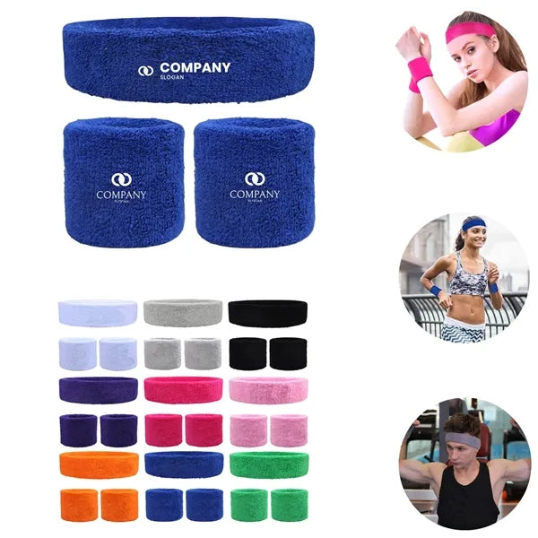 Headband/Wristband Set