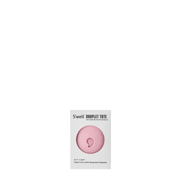 S'well Droplet Tote - Pink Topaz Glitter