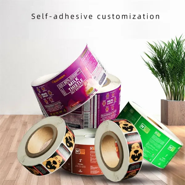 Self-adhesive sticker